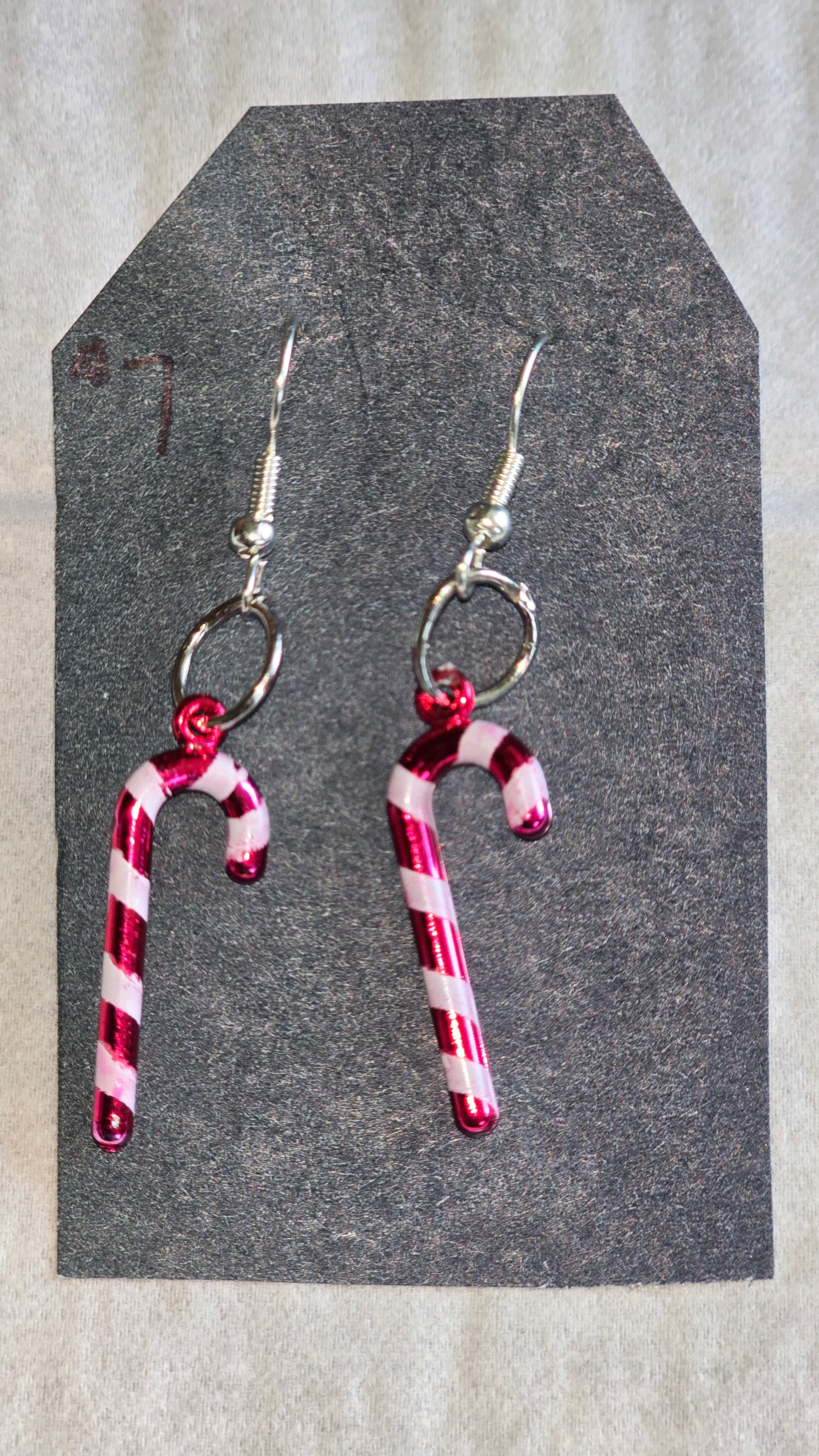 Candy Cane Earrings